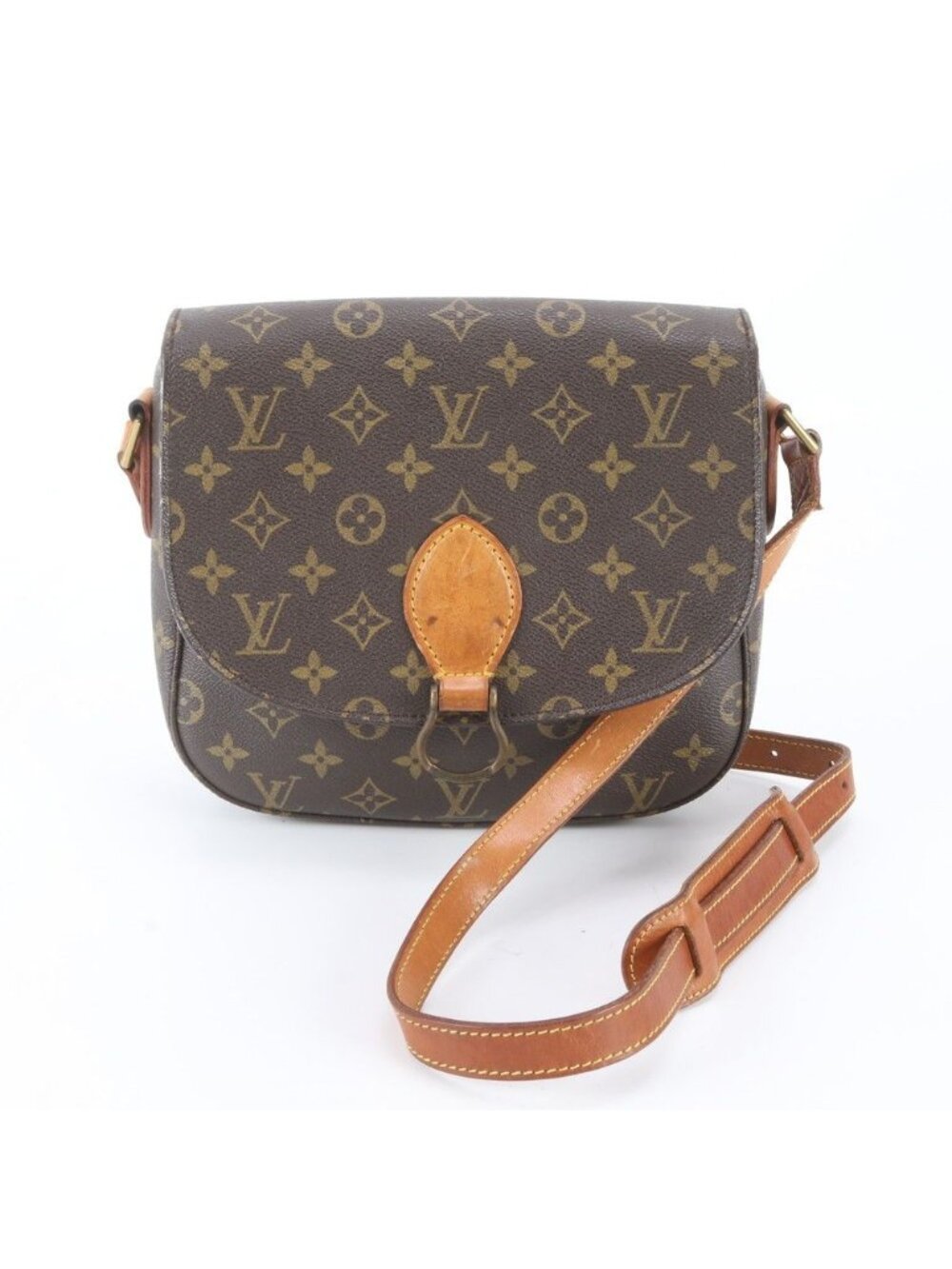 Louis Vuitton Monogram Saint-cloud GM Leather